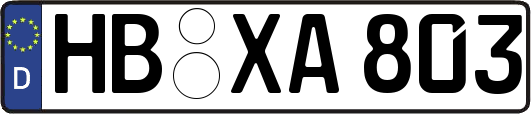 HB-XA803