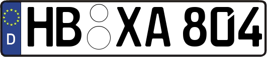 HB-XA804