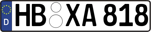 HB-XA818