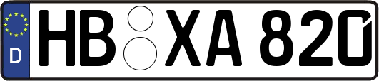 HB-XA820