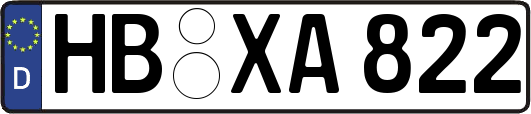 HB-XA822