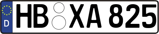HB-XA825