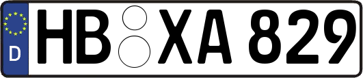 HB-XA829