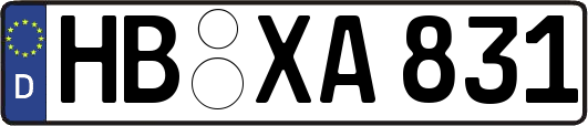 HB-XA831