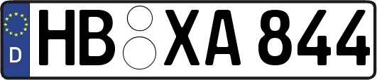 HB-XA844