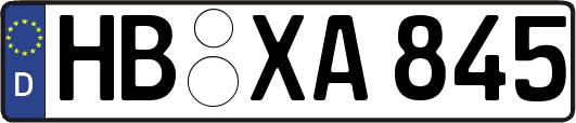 HB-XA845