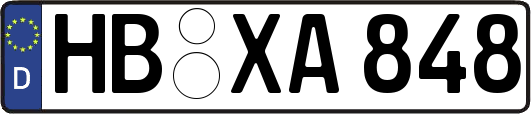 HB-XA848