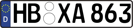 HB-XA863