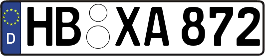 HB-XA872
