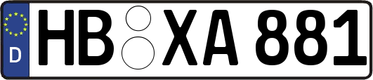 HB-XA881