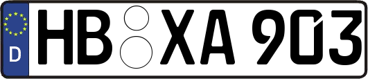 HB-XA903