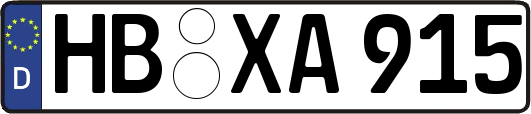 HB-XA915