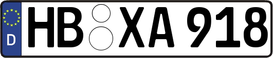 HB-XA918