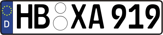 HB-XA919