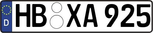 HB-XA925