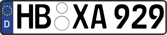 HB-XA929