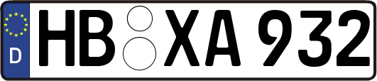 HB-XA932