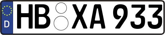 HB-XA933
