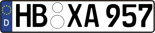HB-XA957
