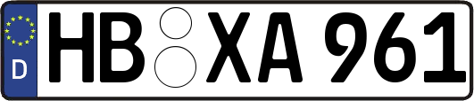 HB-XA961