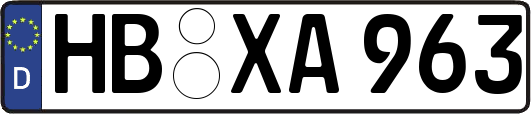 HB-XA963
