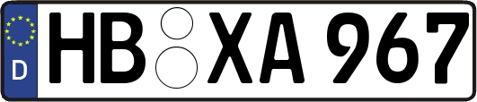 HB-XA967