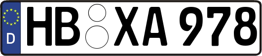 HB-XA978