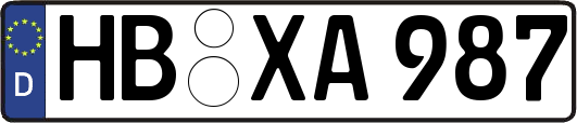 HB-XA987