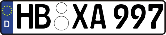HB-XA997