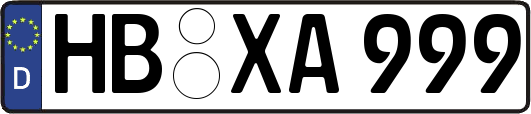 HB-XA999