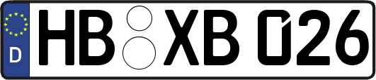HB-XB026