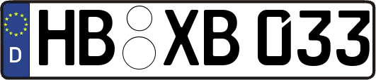 HB-XB033