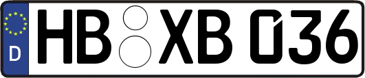 HB-XB036