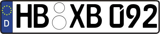 HB-XB092