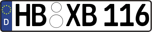HB-XB116