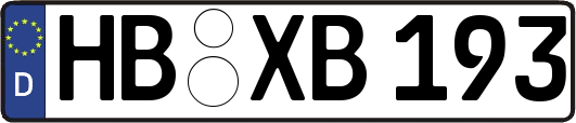 HB-XB193