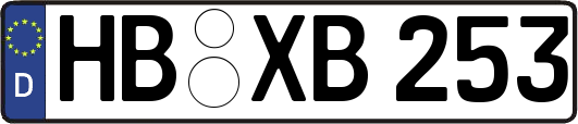 HB-XB253