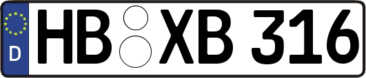 HB-XB316
