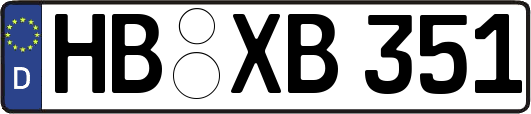 HB-XB351