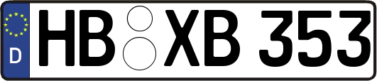 HB-XB353