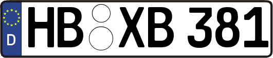 HB-XB381