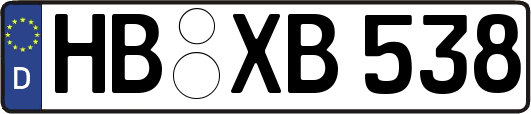 HB-XB538