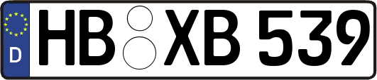 HB-XB539