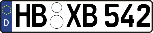 HB-XB542