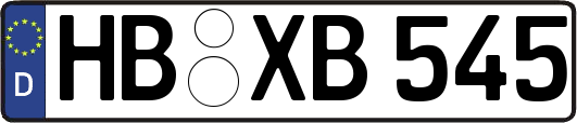 HB-XB545