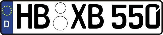HB-XB550