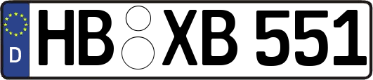 HB-XB551