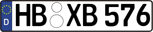 HB-XB576