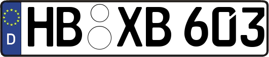 HB-XB603