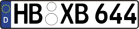 HB-XB644